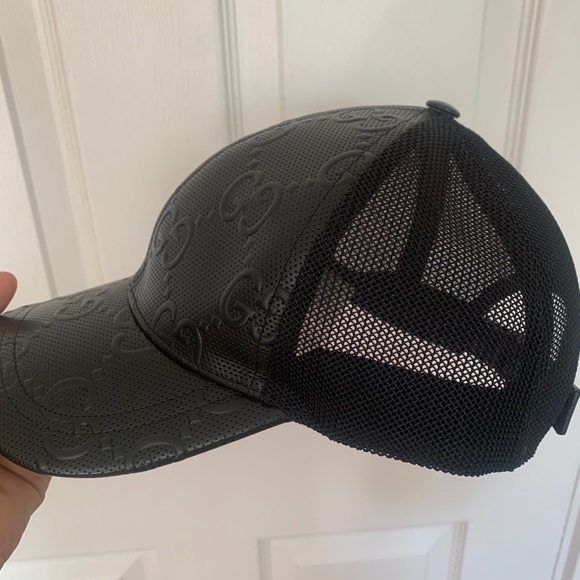 Real Leather Gucci Hat - Picture 1 of 6